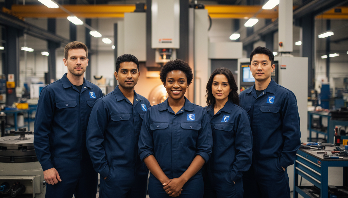 UNITED International team at work